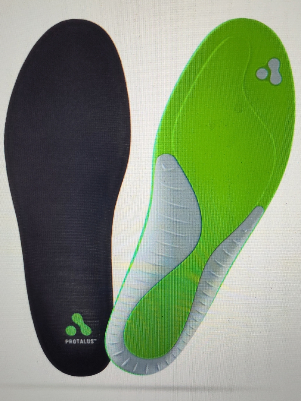 Protalus Green & Black Orthotic Insoles